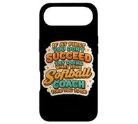 Carcasa para iPhone Air Si Primero no Tienes éxito, Haz lo Que tu Entrenador de softbol le Dijo