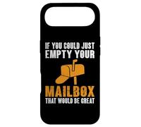 Carcasa para iPhone Air Si pudieras vaciar tu buzón, Empleado Postal Divertido