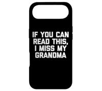 Carcasa para iPhone Air Si Puedes Leer Esto, extraño a mi Abuela - Fun Family Grandma