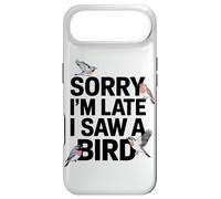 Carcasa para iPhone Air Siento Llegar Tarde, He Visto A Un Aficionado A Los Pájaros