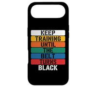 Carcasa para iPhone Air Sigue entrenando hasta Que el cinturón se vuelva Negro - Artes Marciales