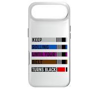 Carcasa para iPhone Air Sigue rodando hasta Que tu cinturón se vuelve Negro BJJ brasileño