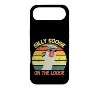 Carcasa para iPhone Air Silly Goose On The Loose Funny Saying Vintage
