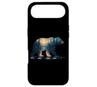 Carcasa para iPhone Air Silueta Bosque Oso - Vintage Naturaleza Vida Silvestre Am