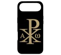 Carcasa para iPhone Air SÍMBOLO Cruz Cristiana CHI RHO Alpha Omega