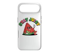 Carcasa para iPhone Air Símbolo de la Paz con Forma de sandía Stay Juicy Chill, Estilo Retro y