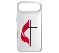 Carcasa para iPhone Air Símbolo del Logotipo de la Cruz y la Llama de la Iglesia Metodista Unida