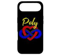 Carcasa para iPhone Air Símbolo del poliamor, Look Vintage, Poli