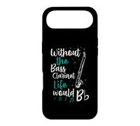 Carcasa para iPhone Air Sin El Clarinete Bajo La Vida Sería B Flat Juego De Palabra De Música