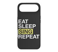 Carcasa para iPhone Air Singer Eat Sleep Sing Repeat Singing Lover