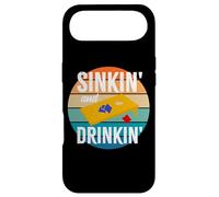 Carcasa para iPhone Air Sinkin' and Drinkin Cornhole Sinking Drinking Funny Cornhole
