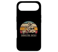 Carcasa para iPhone Air Siracusa Sicily Sicilia - Patinete Retro con diseño de Puesta de Sol