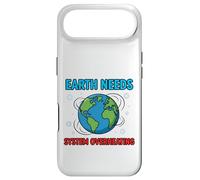 Carcasa para iPhone Air Sistema Planeta Advertencia Ambiental Conciencia Ilustración