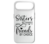 Carcasa para iPhone Air Sisters by Chance Friends by Choice Best Friend Big Sister