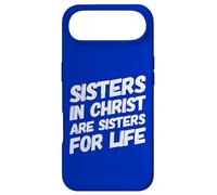 Carcasa para iPhone Air Sisters in Christ is A Sister for Life Cristianismo Fe