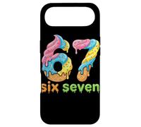 Carcasa para iPhone Air Six Seven 67 Number Ice Cream Drip Meme 6 7 Kids Boys Girls
