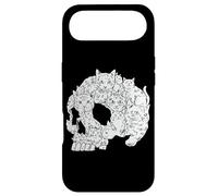 Carcasa para iPhone Air Skull Cat Skeleton Kittens Halloween Punk EMO Gift Goth Cat