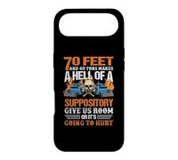 Carcasa para iPhone Air Skull Trucker 70 Feet and 40 Tons Makes A Hell Truck Driver