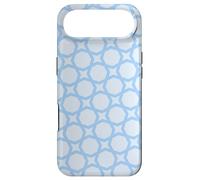 Carcasa para iPhone Air Sky Light Blue Octagonal Star Optical Illusion Pattern