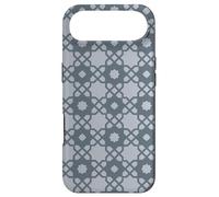 Carcasa para iPhone Air Slate Gray Star Square Cross Tessellation Geometric Pattern