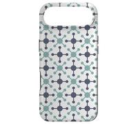 Carcasa para iPhone Air Slate Grey Eucalyptus Green Molecule Scandinavian Pattern