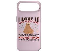 Carcasa para iPhone Air Sloth Shirt I Love It When People Think Sloths Lover Regalo