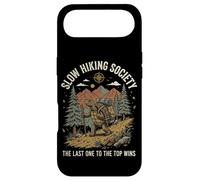 Carcasa para iPhone Air Slow Hiking Society The Last One To The Top Wins Naturaleza