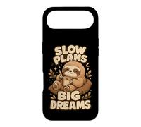 Carcasa para iPhone Air Slow Plans Big Dreams Humor Agenda