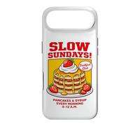 Carcasa para iPhone Air Slow Sundays Pancake Breakfast Funny Illustration Graphic