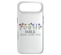 Carcasa para iPhone Air Smile Jesus Loves You Sign,Christian Faith God Bible Verse
