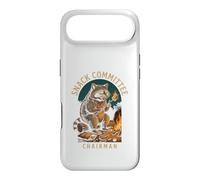 Carcasa para iPhone Air Snack Committee Chairman, Raccoon Camping Humor