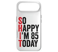 Carcasa para iPhone Air So Happy I'm 85 Today Funny 85th Birthday Chistes 85 Cumpleaños