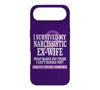 Carcasa para iPhone Air Sobreviví a mi Conciencia narcisista de Violencia doméstica ex Esposa