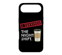 Carcasa para iPhone Air Sobreviví al Turno de Noche Enfermera Vida Amante del café Policía