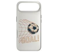 Carcasa para iPhone Air Soccer Goal Celebration Vintage Soccer Ball in Net