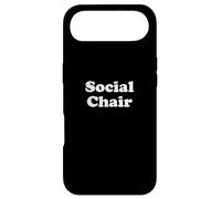 Carcasa para iPhone Air Social Chair - Fraternity Sorority Frat Greek Star T-Shirt