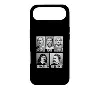 Carcasa para iPhone Air Sócrates Platón Aristóteles Descartes Nietzsche Filosofía