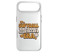 Carcasa para iPhone Air Softball Mama Era Retro Groovy Baseball Mom Vibes Love Cute