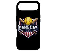 Carcasa para iPhone Air Softbol Día del Juego Fan Lover Jugador Entrenador Espectador Cita Diversión