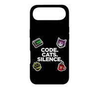Carcasa para iPhone Air Software Engineer Introvert Code Cats Silence