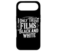 Carcasa para iPhone Air «Solo confío en Las películas en Blanco y Negro» Cita Divertida para cinéfilos