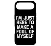 Carcasa para iPhone Air Solo Estoy aquí para Hacer el Tonto de mí Mismo-un Diciendo sarcástico