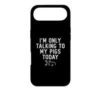 Carcasa para iPhone Air Solo Estoy Hablando con mis Cerdos Hoy para criadores de Cerdos