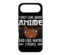Carcasa para iPhone Air Solo me Importa el Anime y me Gusta Maybe 3 People Black Anime