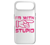 Carcasa para iPhone Air Solo para LOLZ Jokes I'm with Stupid Legendary Prank Classic