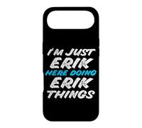 Carcasa para iPhone Air Solo Soy Erik Aquí Haciendo Erik Things Funny Name