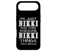 Carcasa para iPhone Air Solo Soy Nikki aquí Haciendo Cosas increíbles de Nikki