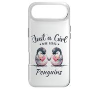 Carcasa para iPhone Air Solo una Chica Que ama a los pingüinos para niñas Que aman los Animales