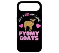 Carcasa para iPhone Air Solo una Chica Que ama pigmeos Cabras Lindas Chicas pigmeas Cabra