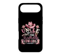 Carcasa para iPhone Air Sombrero para Botas Uncle of The Birthday, Estilo Vaquero, Estilo Vaquero, Color Rosa